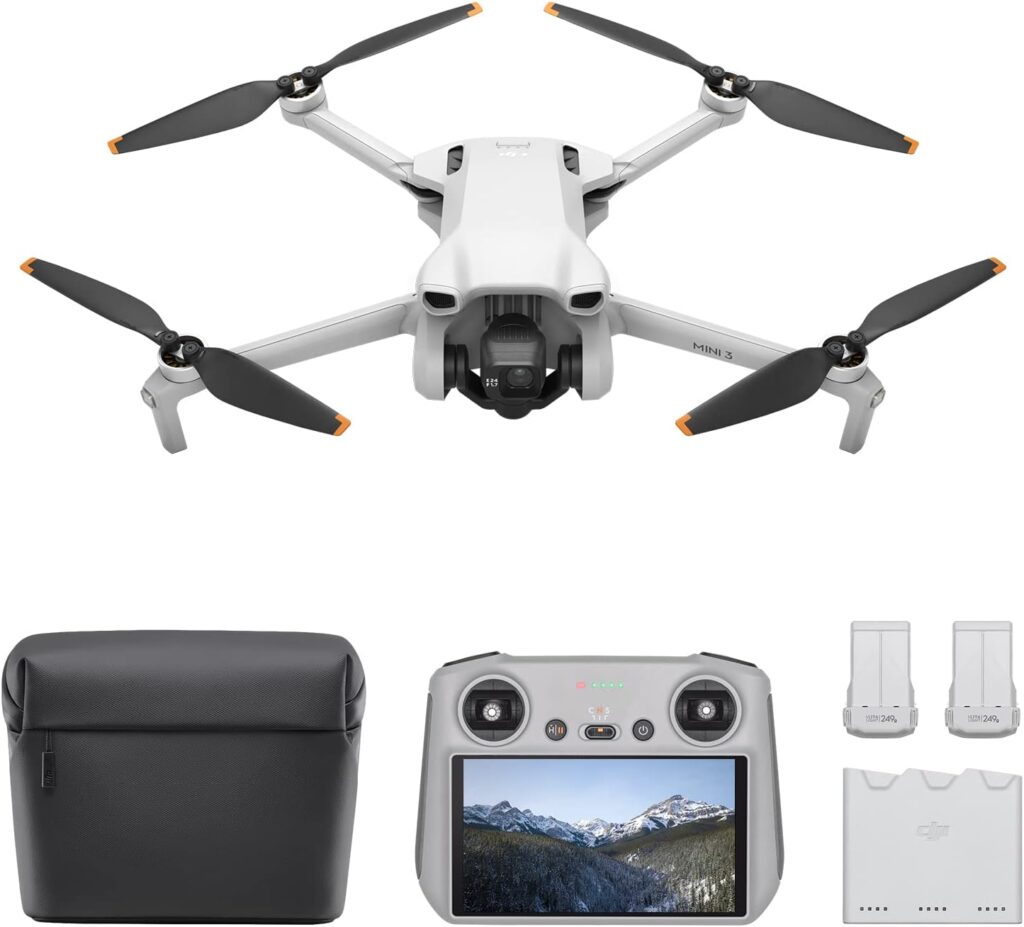 DJI Pack Mini 3 Vuela Más (RC) – Dron Mini con cámara ligero y plegable 