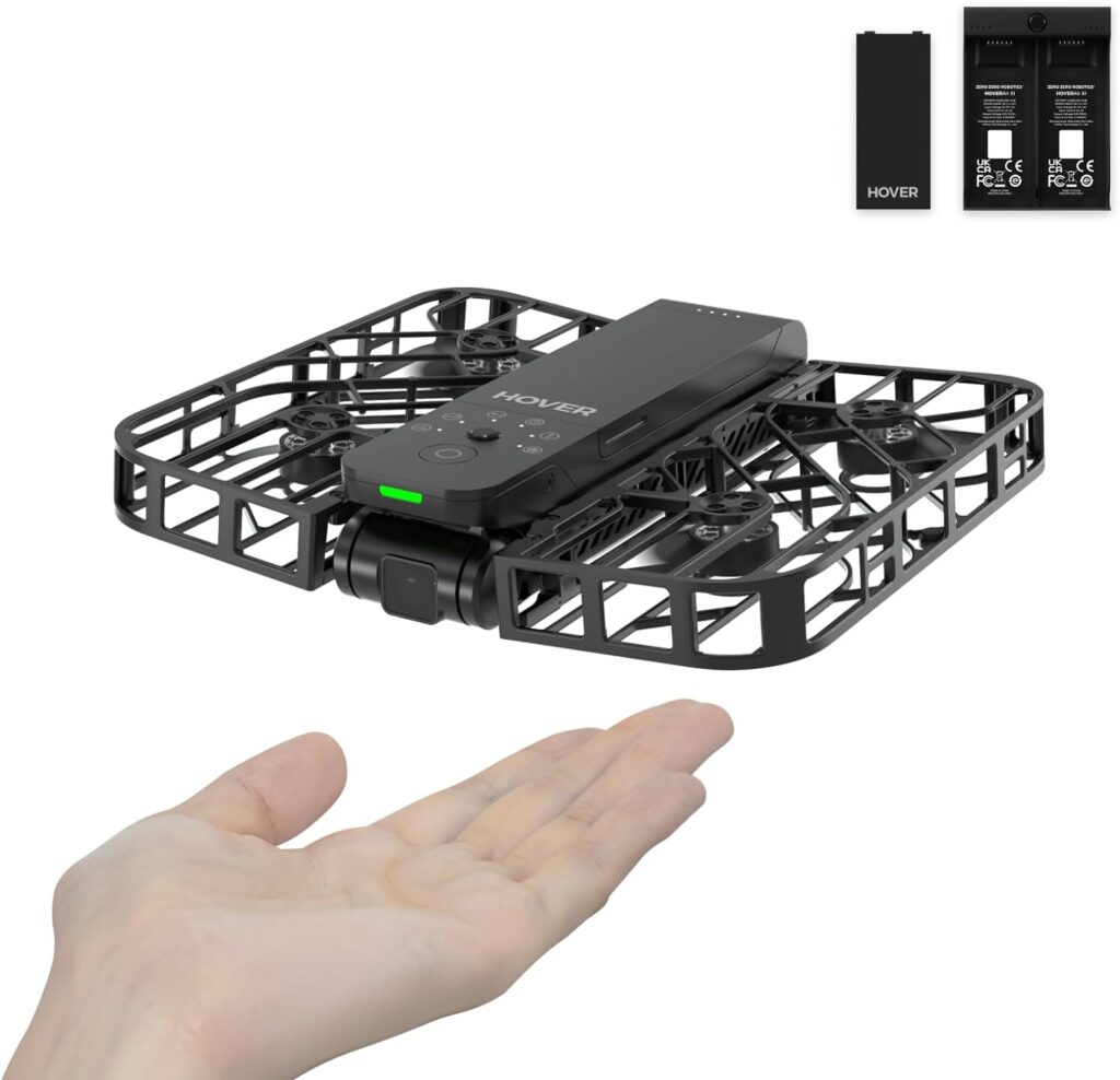 HOVERAir X1 Cámara Autónoma Voladora, Dron de Bolsillo con Video HDR