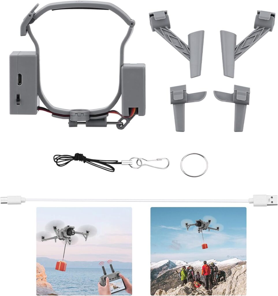 O'woda Air 3 lanzador de drones Airdrop System Dispositivo de transporte Thrower